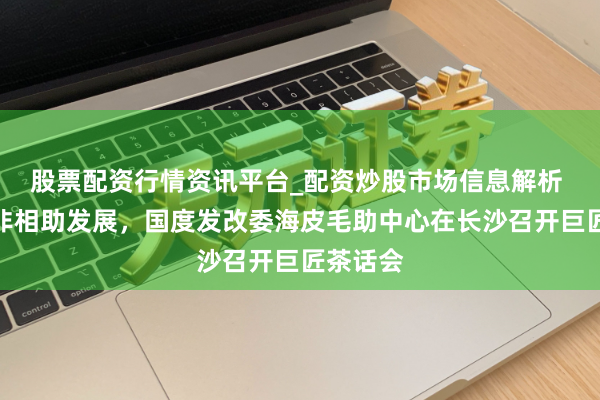 股票配资行情资讯平台_配资炒股市场信息解析 共商中非相助发展，国度发改委海皮毛助中心在长沙召开巨匠茶话会
